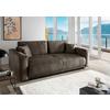 Schlafsofa Longo, Braun B: 245 Cm - Schwarz/Braun, MODERN, Textil (245/86/126cm) - Livetastic