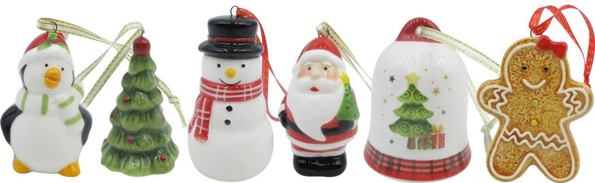 Dekohänger Larisa - Multicolor, Basics, Keramik - Luca Bessoni