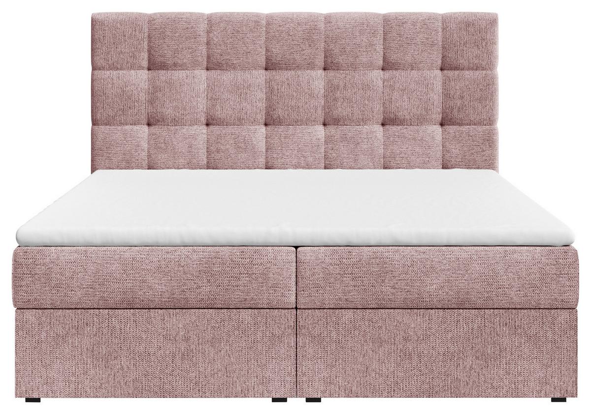 BOXBETT Oslo Kupferfarben 180x200cm - Schwarz/Kupferfarben, MODERN, Holz/Kunststoff (180/200cm) - MID.YOU