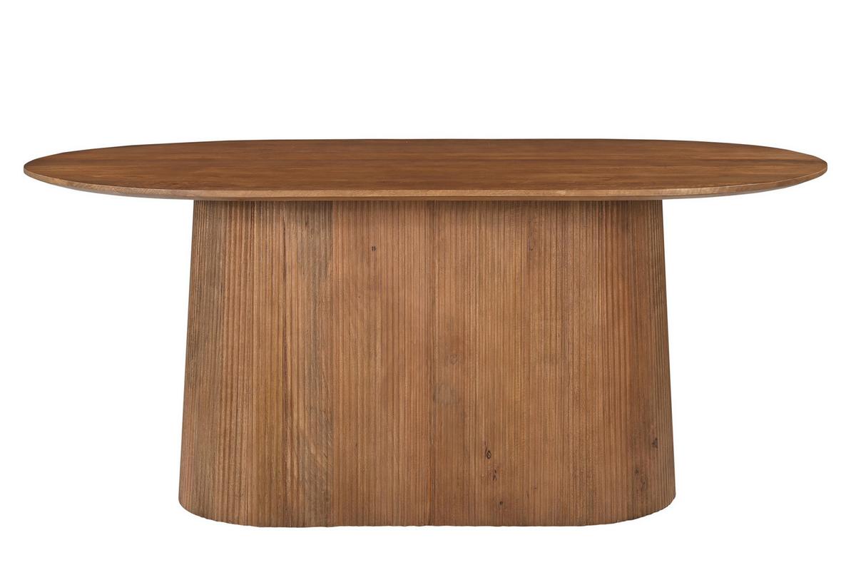 ESSTISCH Naturfarben L: 180cm - Naturfarben, MODERN, Holz (180/100/76cm) - MID.YOU