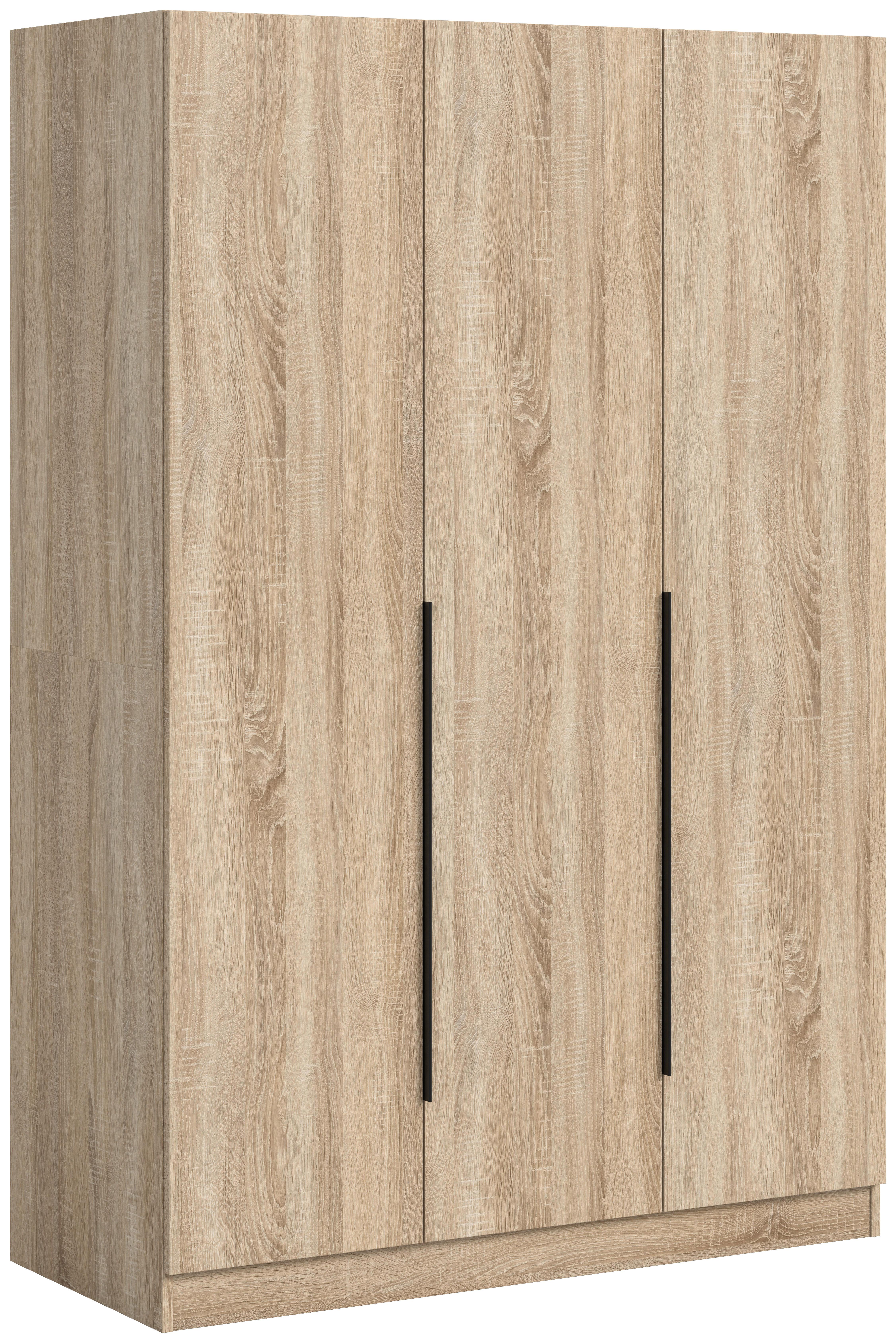Drehtürenschrank Kopenhagen Sonoma Eiche B: 120 cm