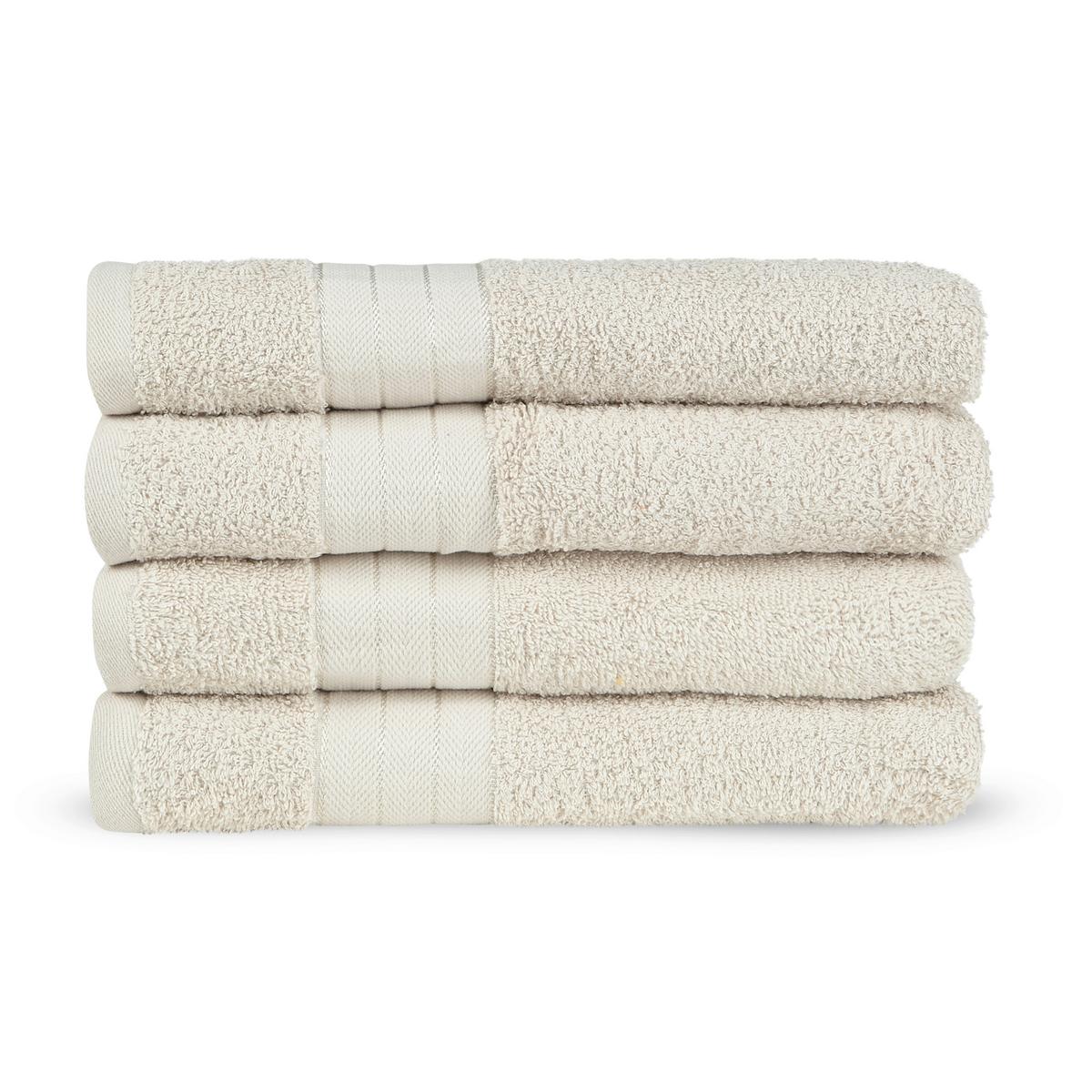 Handtuchset Cream 4 Stück - Basics (50/100cm)