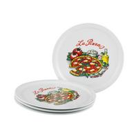 Pizzateller Milano Keramik, Multicolor - Multicolor, Basics, Keramik (30cm) - Creatable
