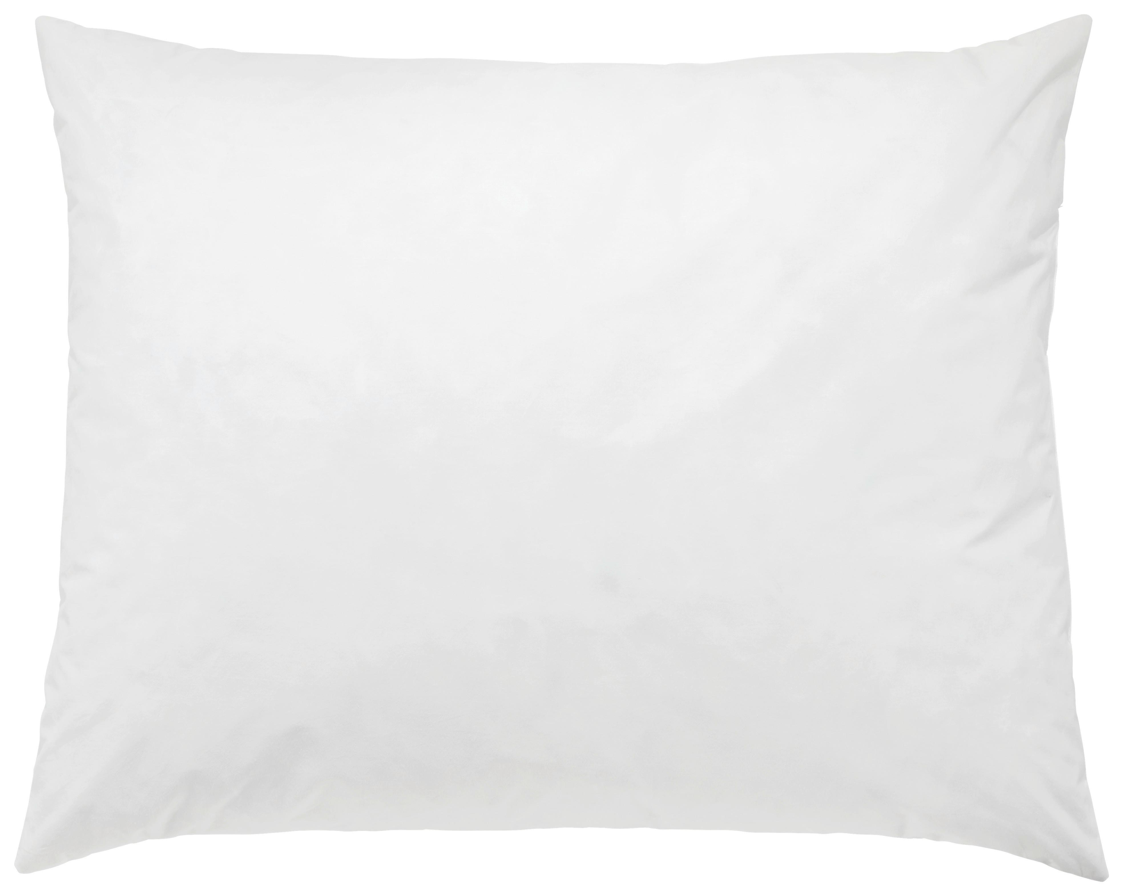 Vankúš Pod Hlavu Henri, 70/90cm, Biela - biela, textil (70/90cm) - Modern Living