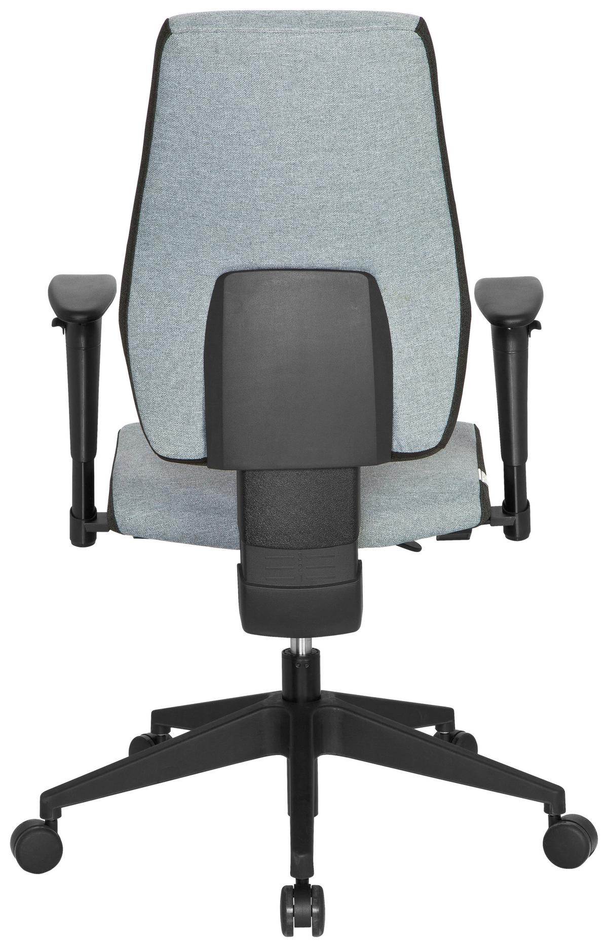 Drehstuhl Pro-Tec 500 Grau - Schwarz/Grau, MODERN, Kunststoff/Textil (56/123/47cm) - MID.YOU