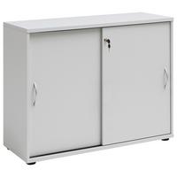 Aktenschrank versperrbar Serie 4000 Lichtgrau B 100 cm - Hellgrau, Basics, Holzwerkstoff (100/77,4/39,5cm) - MID.YOU