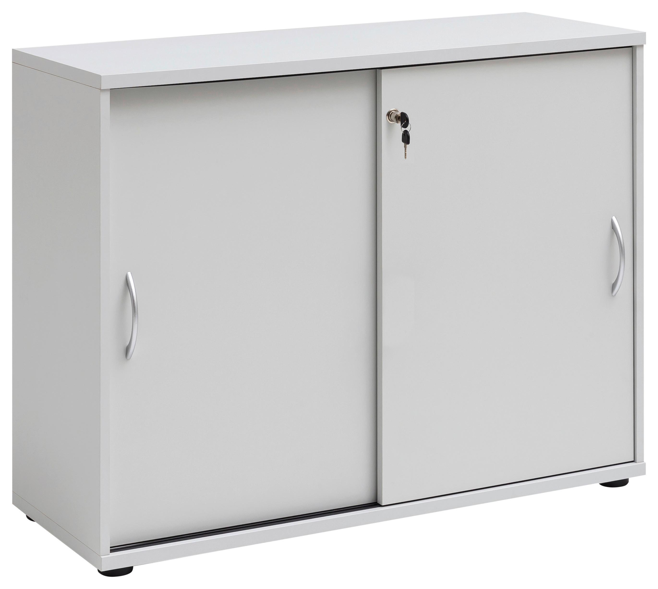Aktenschrank versperrbar Serie 4000 Lichtgrau B 100 cm