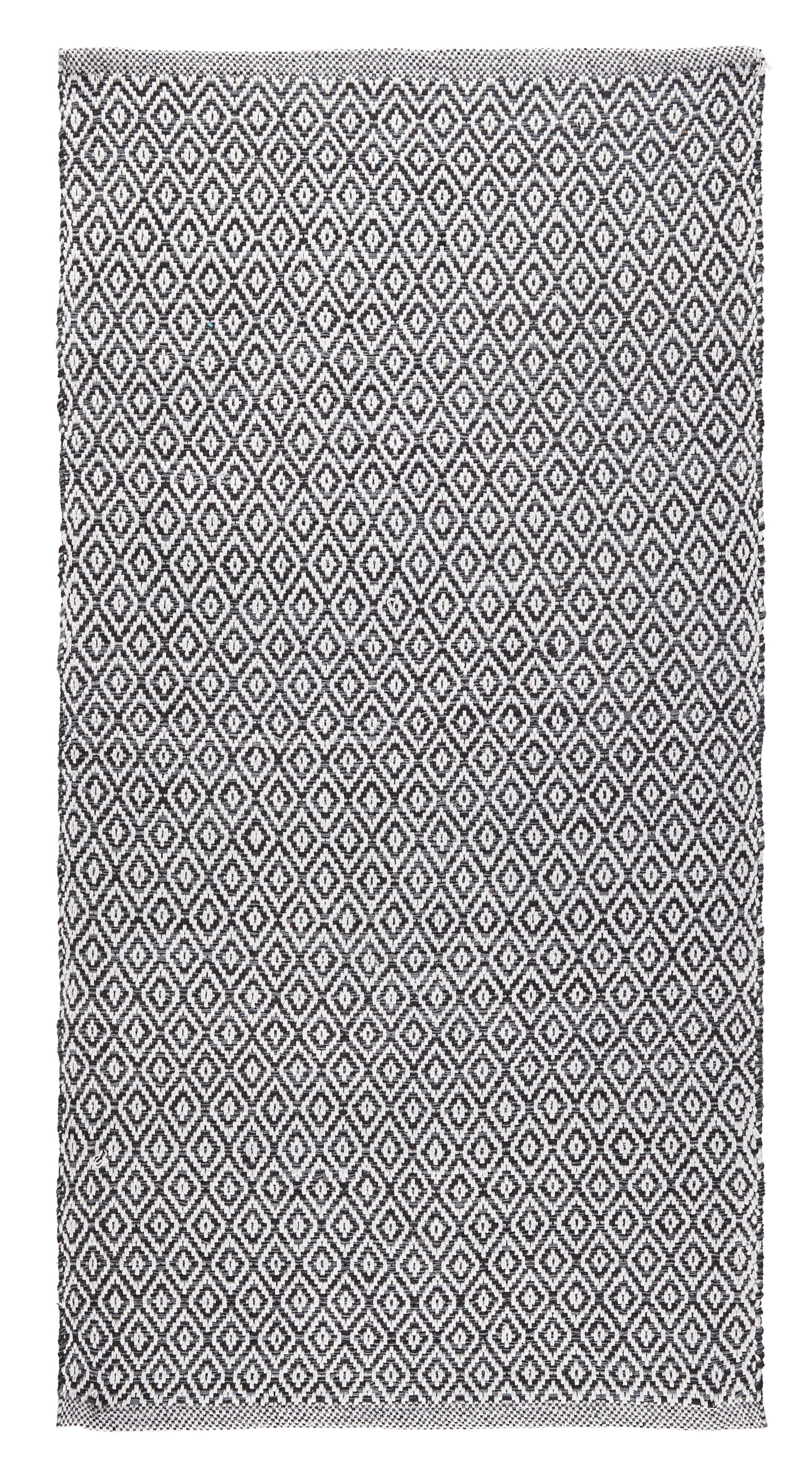 RUČNĚ TKANÝ KOBEREC Carola 1, 60/120cm, šedá - šedá, Basics, textil (60/120cm) - Modern Living