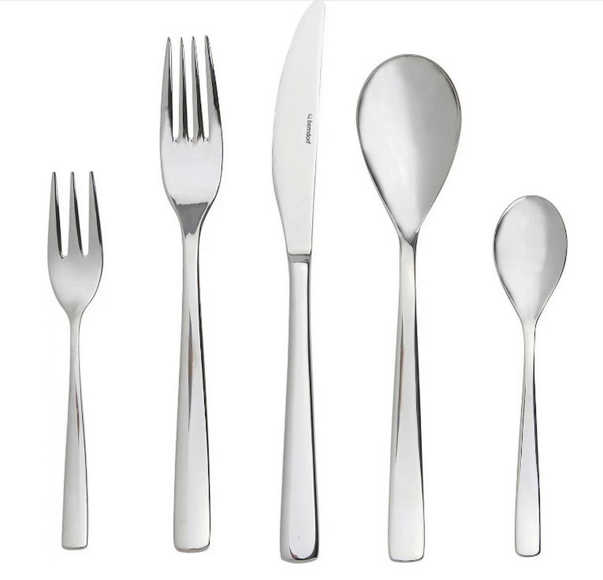 Besteckset Ottawa - Silberfarben, Basics, Metall - Collini