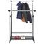 Posuvný Stojan Na Odev Swing - čierna/chrómová, Moderný, umelá hmota/kov (90/111-170/52,5cm) Posuvný Stojan Na Odev Swing - čierna/chrómová, Moderný, umelá hmota/kov (90/111-170/52,5cm)