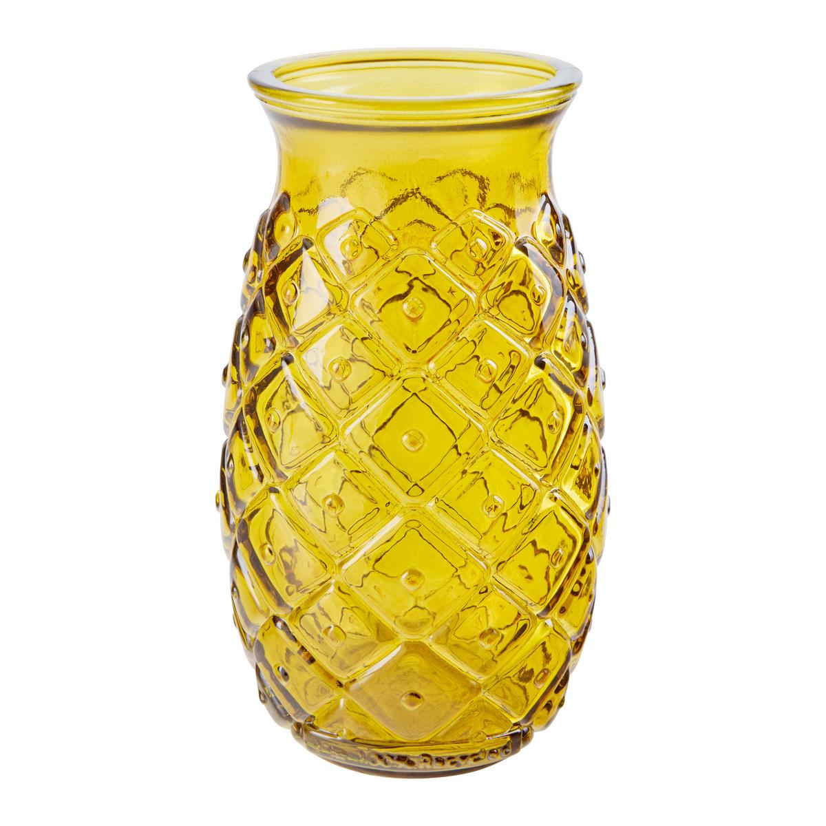 Pohár na pitie LIA - oranžová/magenta, Konventionell, sklo (9/14,5cm)