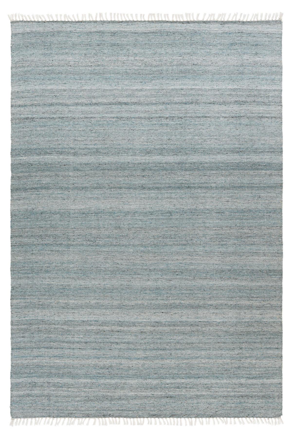Flachwebteppich My Nador 565 - Blau, Design, Textil (120/170cm) - Obsession