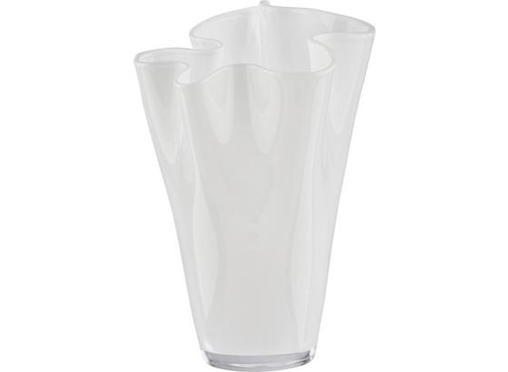 Váza 'anika' - bílá, Moderní, sklo (18/25cm) - Mömax modern living Váza 'anika' - bílá, Moderní, sklo (18/25cm) - Mömax modern living