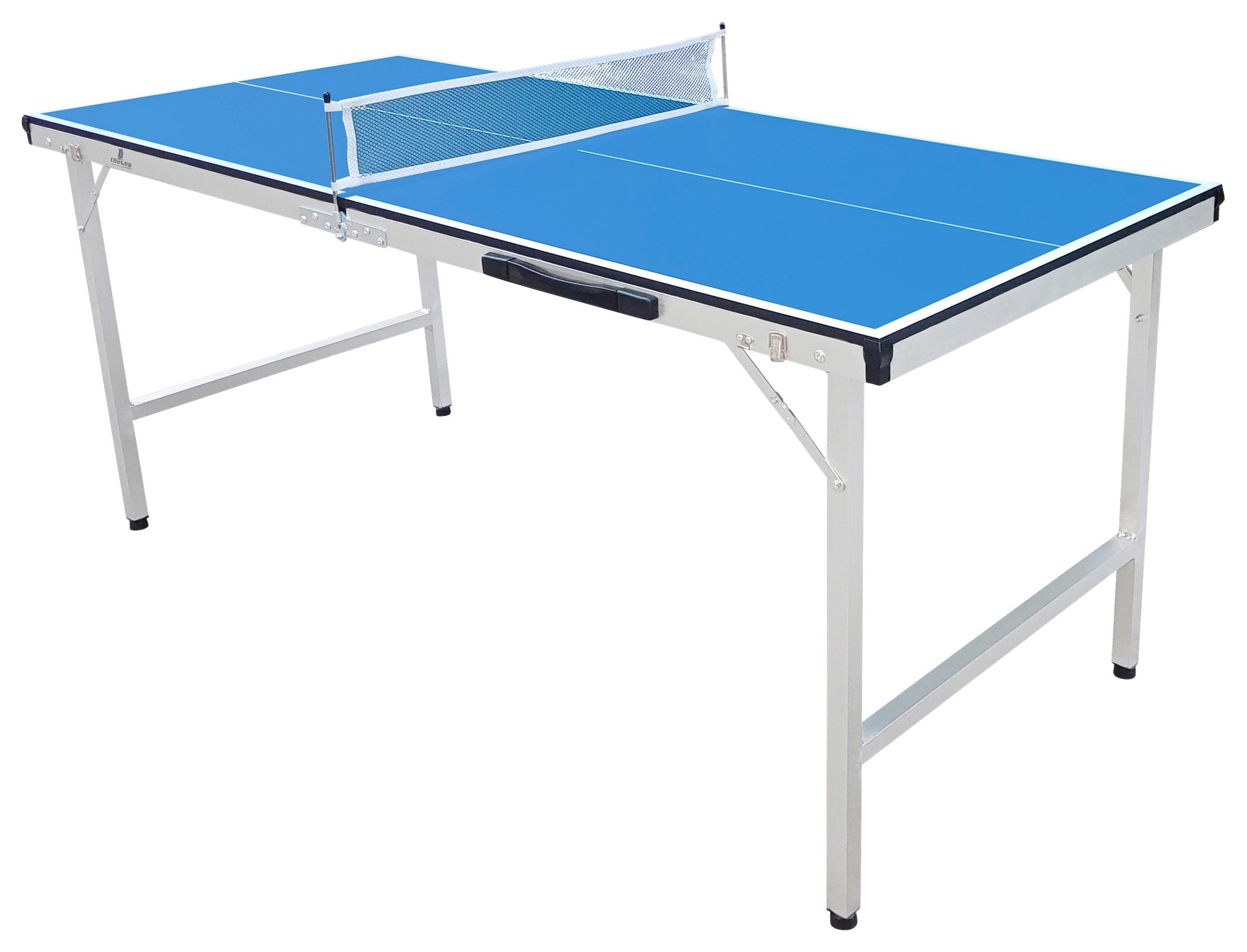 Tischtennistisch C060.002.00 - Blau, KONVENTIONELL, Holz/Metall (67/69/150cm) - Ambia Garden