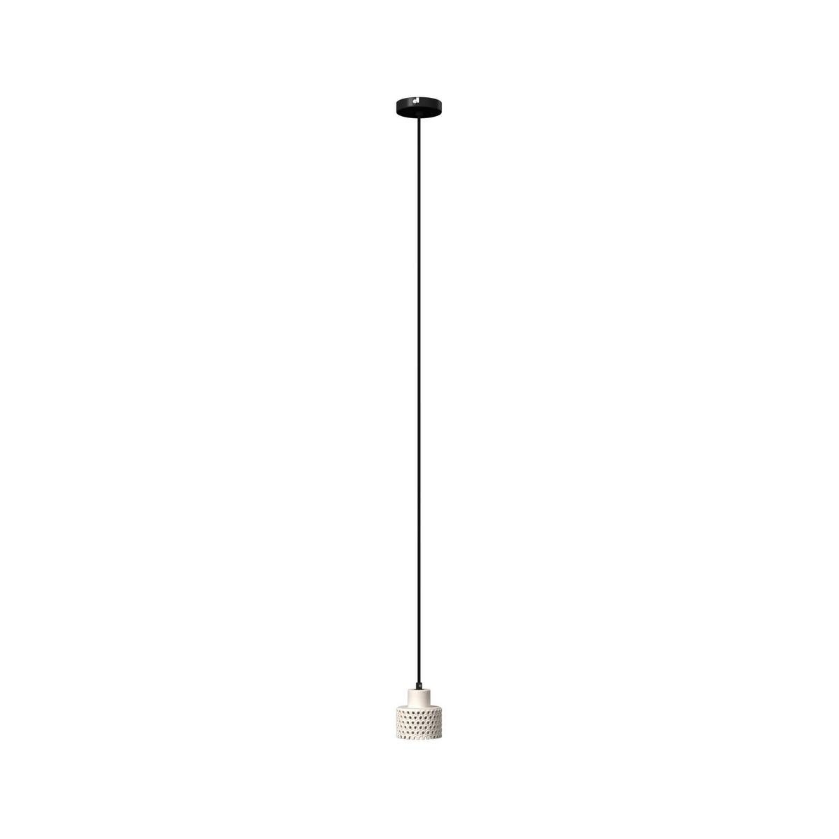Závesné svietidlo Lace, š: 12 cm - bílá, Moderní, keramika (12/167cm) - Bessagi Home