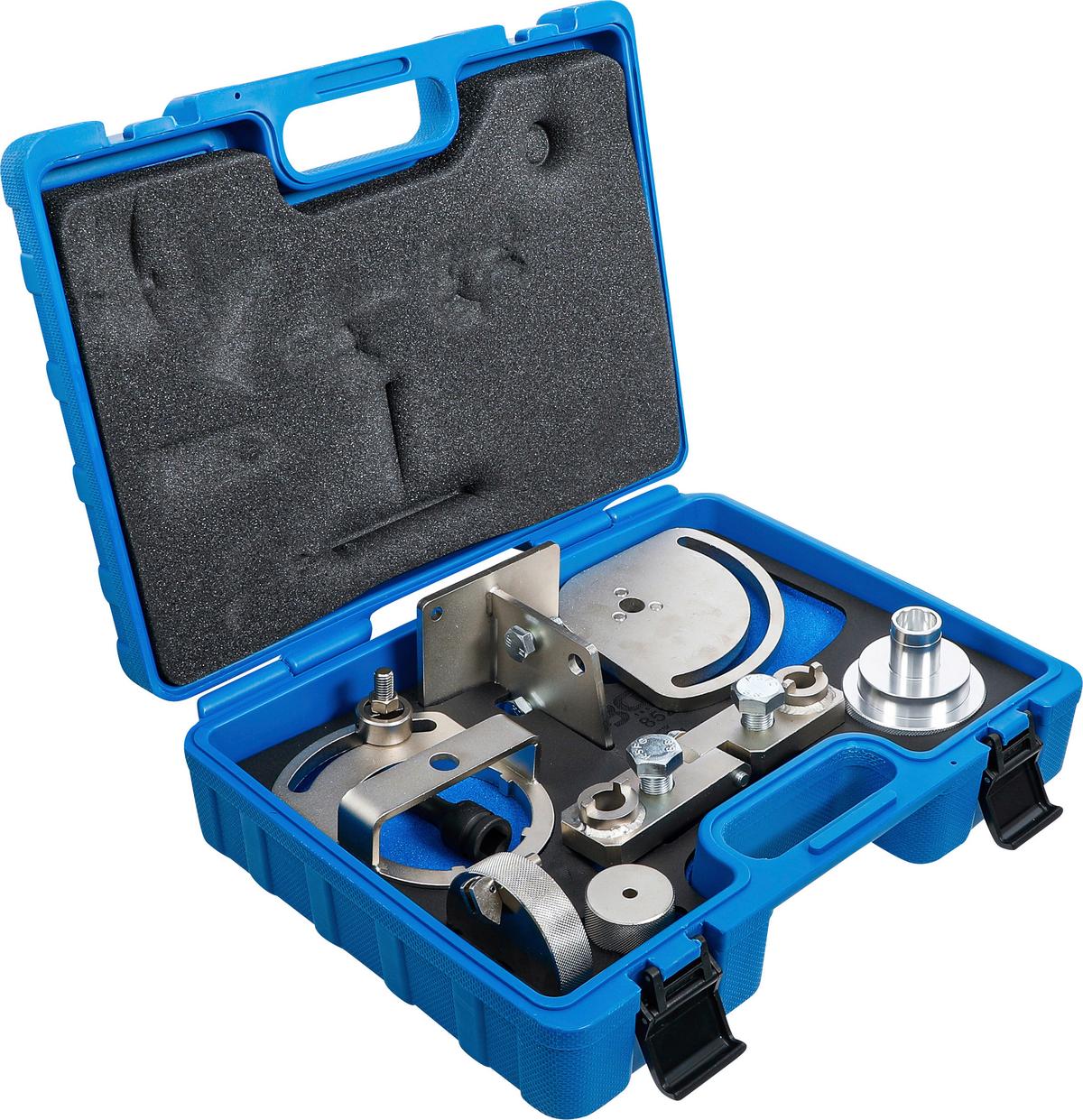 Motor-Einstellwerkzeug-Satz 8527 - Blau/Silberfarben, Basics (38,2/30,2/11,6cm)