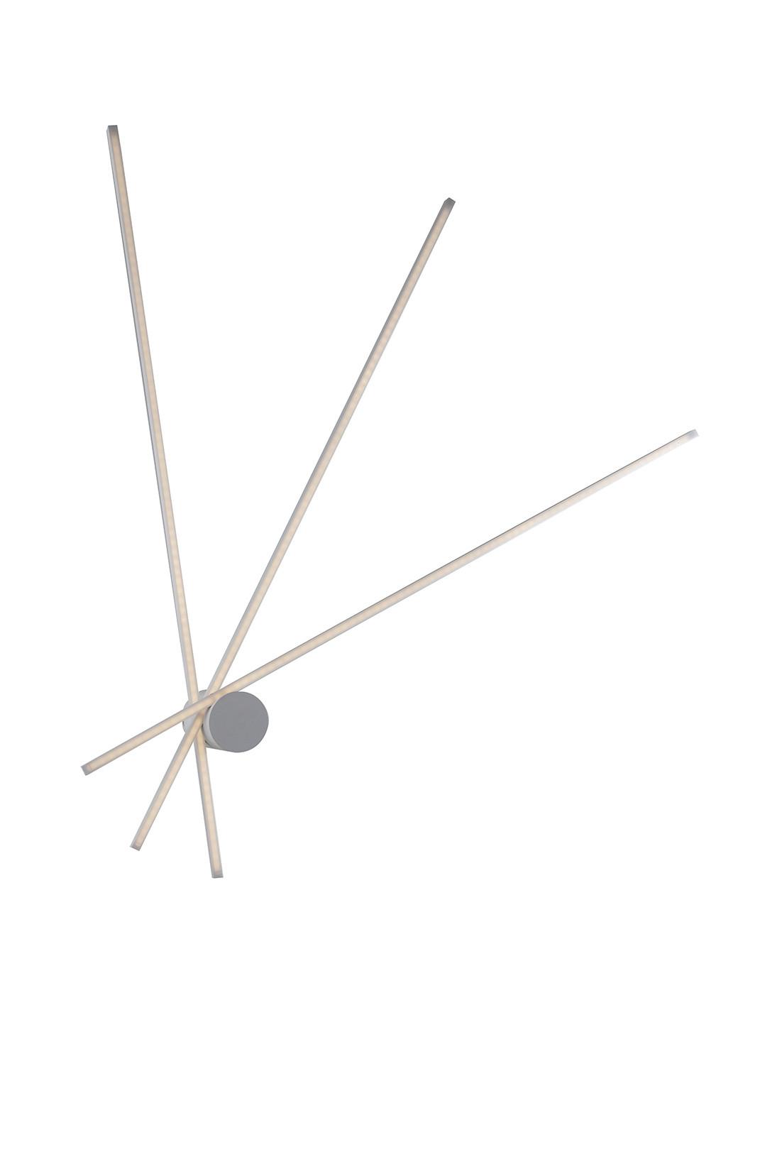 LED-Deckenleuchte LED-Shanghai-Pl3 Bco - Weiß, Design, Metall (100/92/14,5cm)