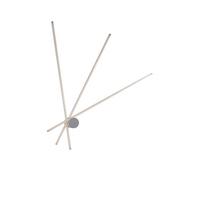 LED-Deckenleuchte LED-Shanghai-Pl3 Bco - Weiß, Design, Metall (100/92/14,5cm)
