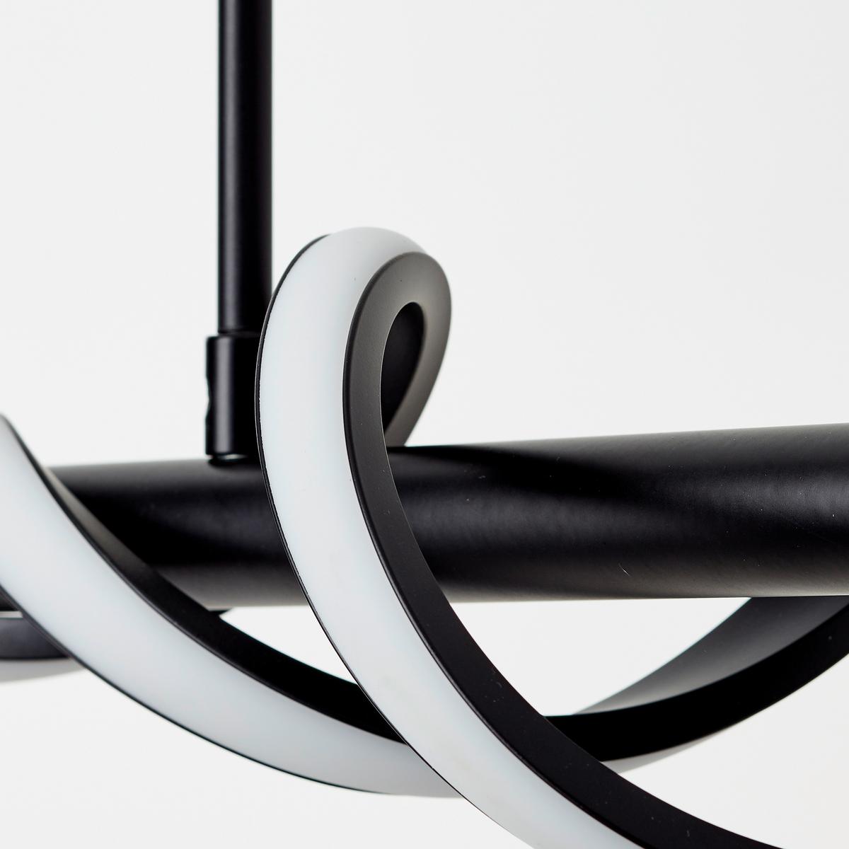 LED-Pendelleuchte G99818/06 Amalie - Schwarz, Design, Kunststoff/Metall (75,5/18/150cm) - Brilliant