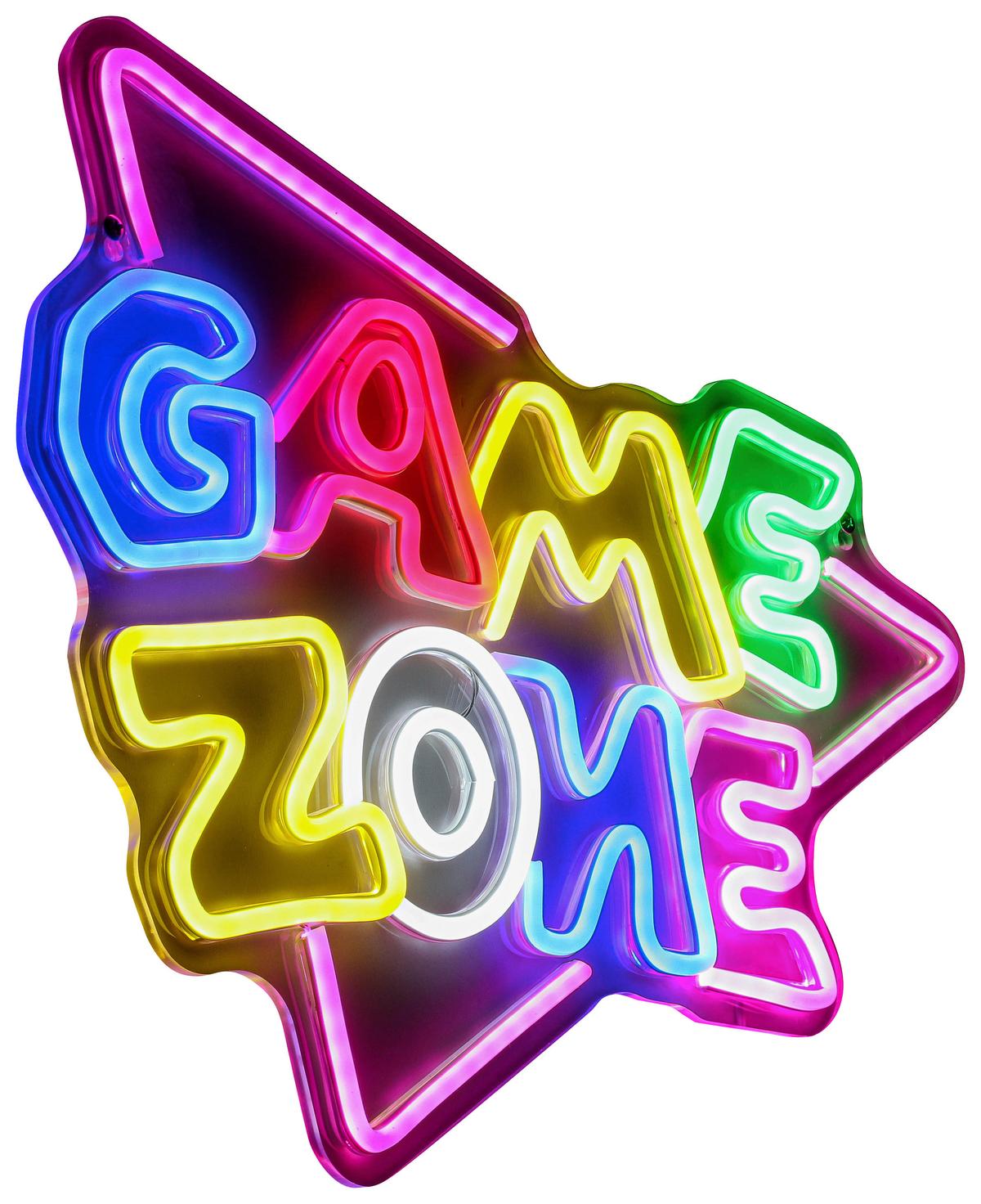 DEKORAČNÍ LED SVÍTIDLO ZONI - bílá/průhledné, Moderní, plast (40/32/1cm) - Mömax