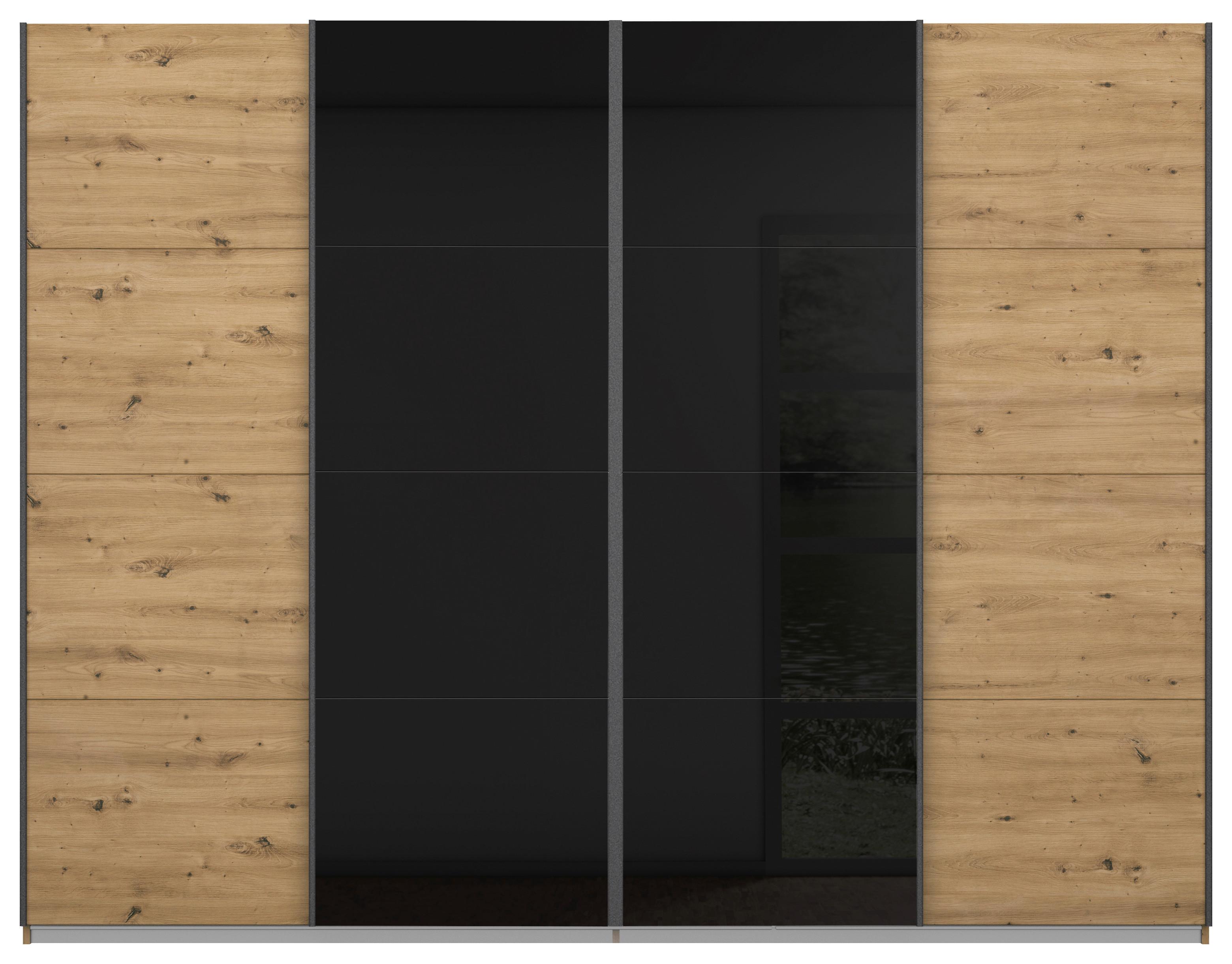 Schiebetürenschrank Bensheim - Eiche Artisan, MODERN, Holzwerkstoff (271/211/62cm) - Luca Bessoni
