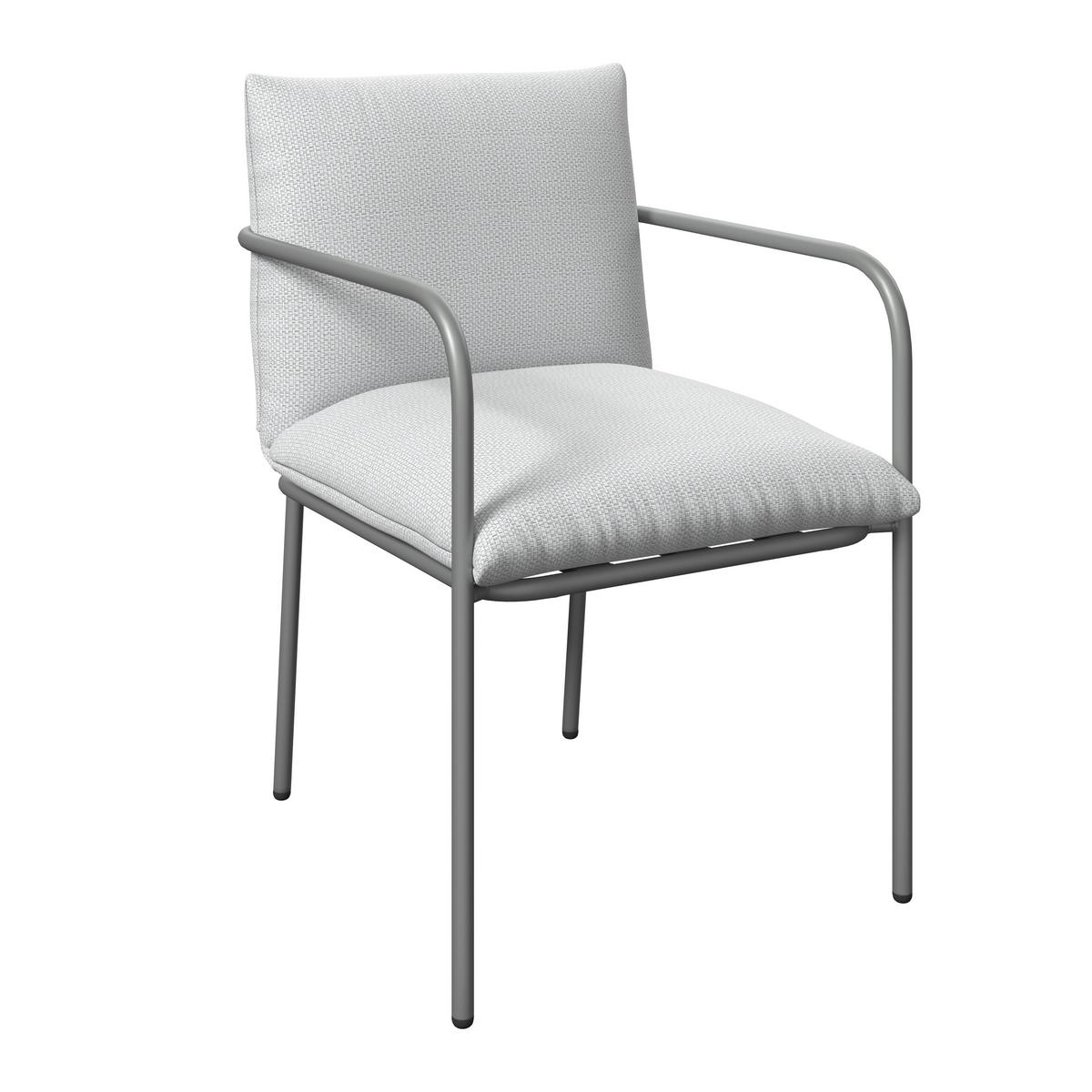 ZAHRADNÍ SESTAVA KANADA - krémová/světle šedá, Moderní, kov/textil