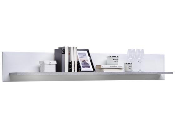 Wandboard Toronto - Hellgrau/Weiß, MODERN, Holzwerkstoff (165/25/21cm) - Ombra Wandboard Toronto - Hellgrau/Weiß, MODERN, Holzwerkstoff (165/25/21cm) - Ombra