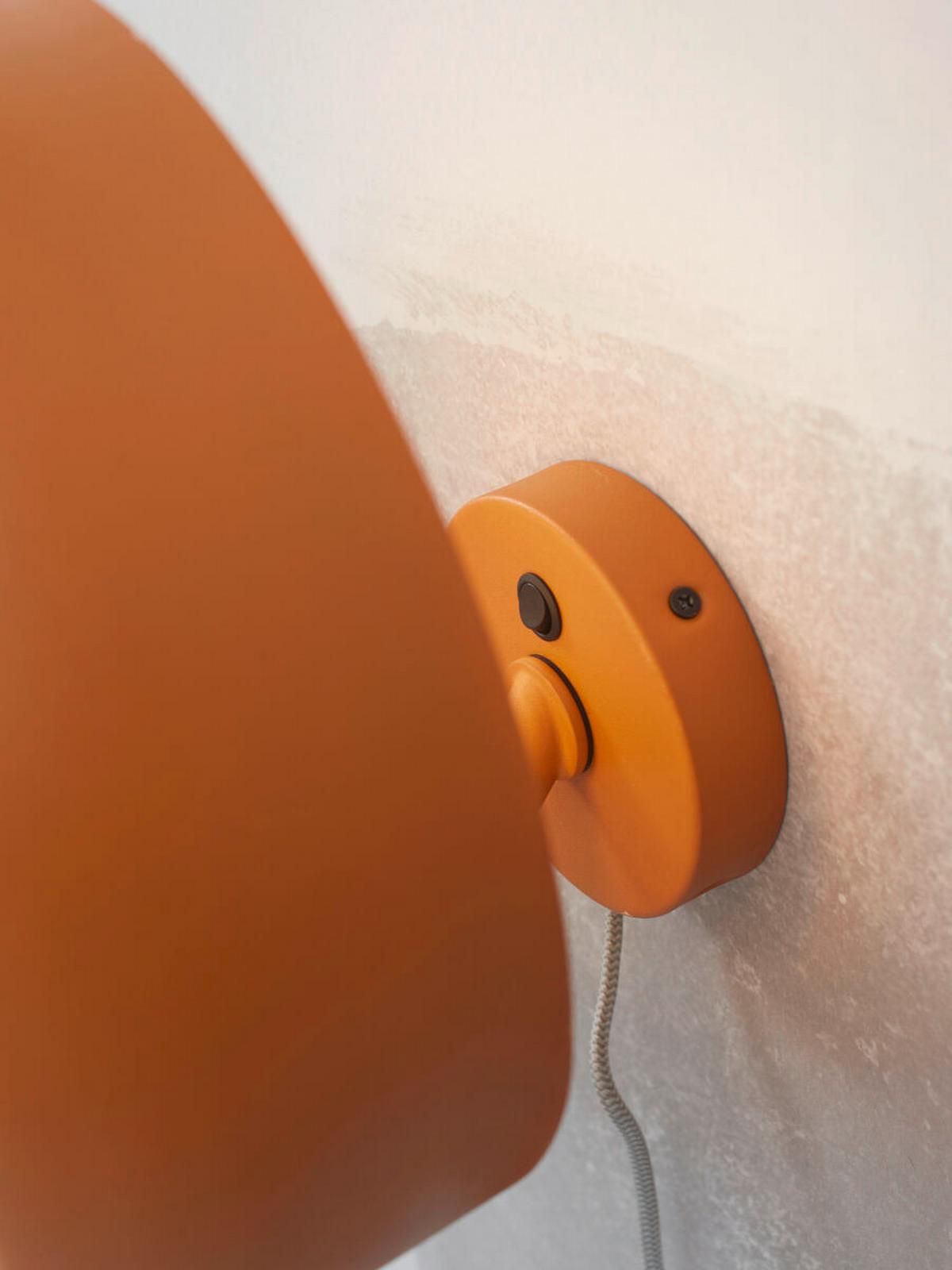 Wandleuchte Porto - Orange, Trend, Metall (25/25/18cm) - It's about Romi