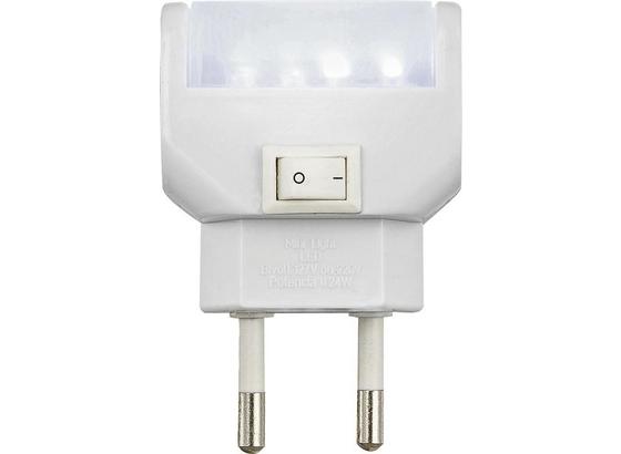 Nachtlicht Sabsi - Weiß, Kunststoff (4,7/2,5/7cm) - Homezone Nachtlicht Sabsi - Weiß, Kunststoff (4,7/2,5/7cm) - Homezone