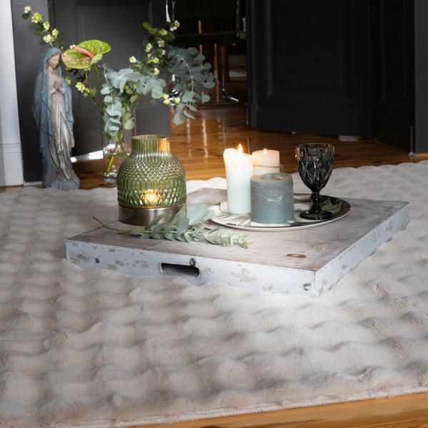Teppich My Aspen - Beige, KONVENTIONELL, Textil (40/60cm) - Obsession