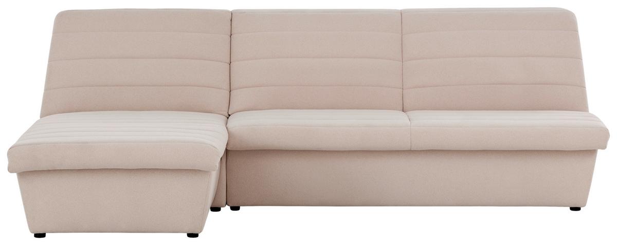 Ecksofa Looks Viii Creme - Creme/Schwarz, Design, Textil (168/274cm) - LOOKS by W.Joop