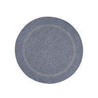 Flachwebeteppich Relax - Blau, Basics, Textil (200/200cm) - Novel