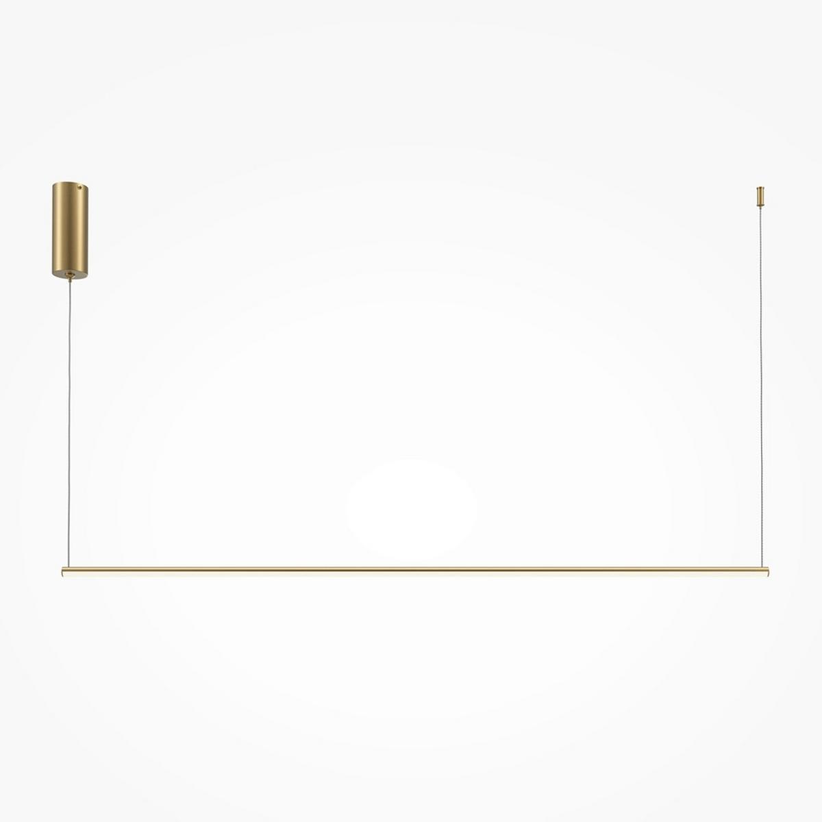 Pendelleuchte Halo - Messingfarben, MODERN, Metall (120/1,7/26,7cm) - MAYTONI