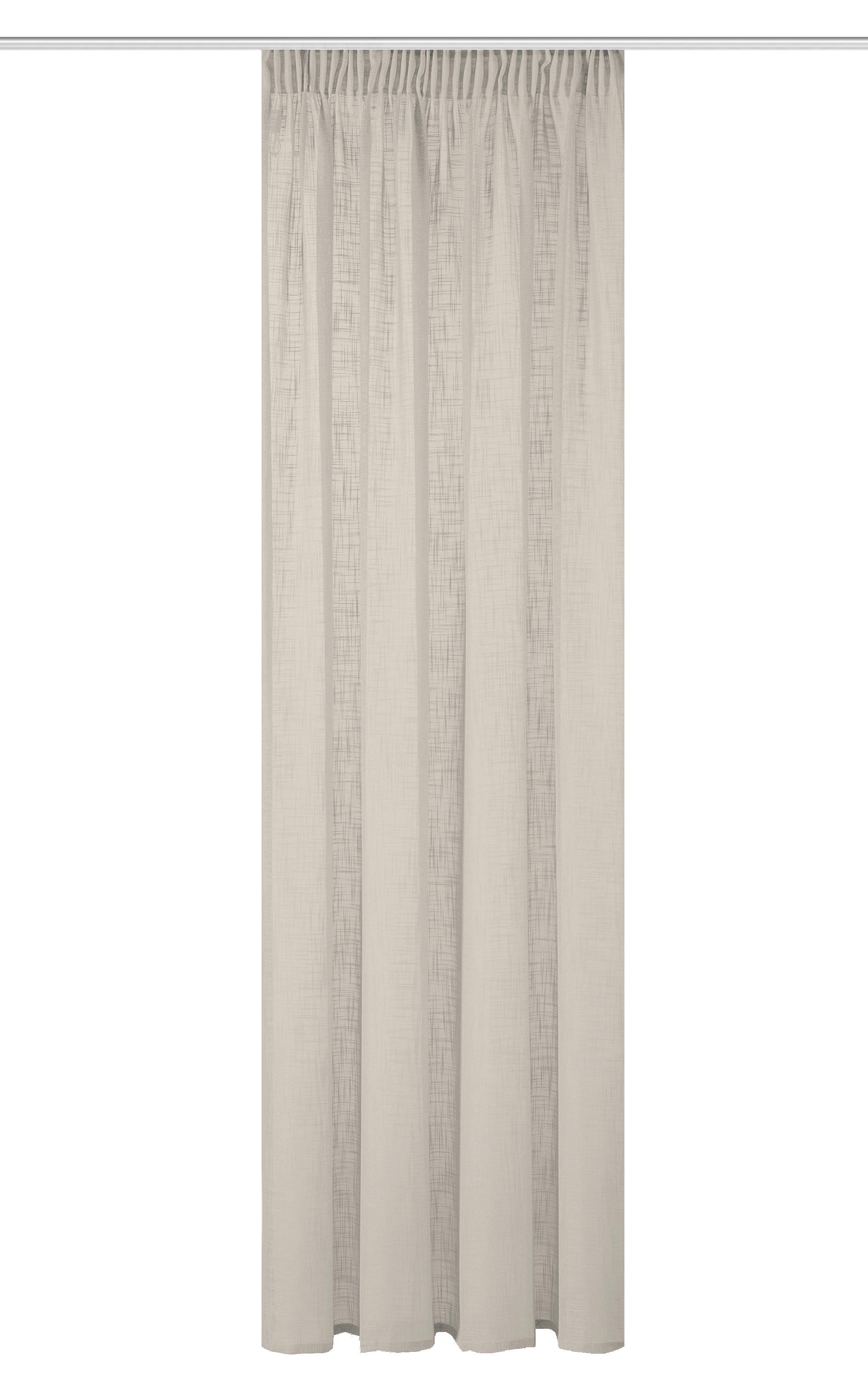 FERTIGVORHANG SOFTY - Taupe, Basics, Textil (140/245cm)