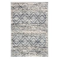Webteppich Grau/Beige Bahama 80x150 cm - Beige/Grau, KONVENTIONELL, Textil (80/150cm)