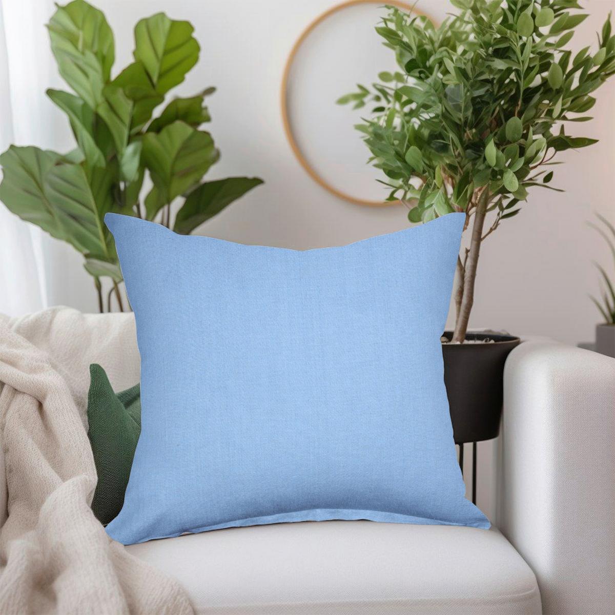 Zierkissen Lianna - Blau, MODERN, Textil (40/40cm) - Luca Bessoni