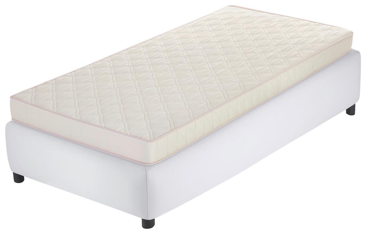 Kaltschaummatratze Basci Plus 90x200 cm H2+h3, H: 13 cm - Weiß, Basics, Textil (90/200cm) - P & B