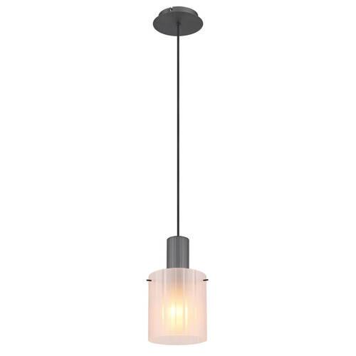 Hängeleuchte 15904hf - Dunkelgrau, KONVENTIONELL, Glas/Metall (18/120cm) - Globo