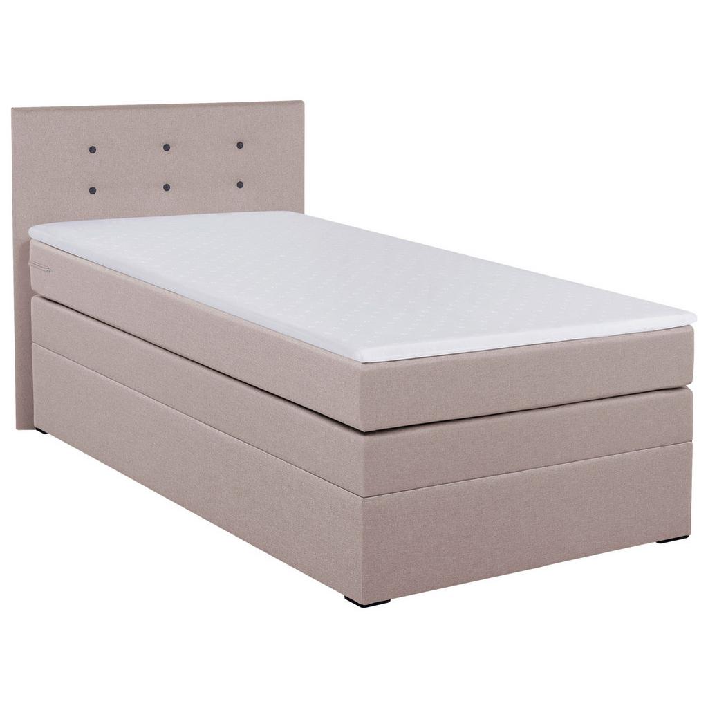 Boxspringbett Mit Topper & Bettkasten 90x200 Siam Twist
