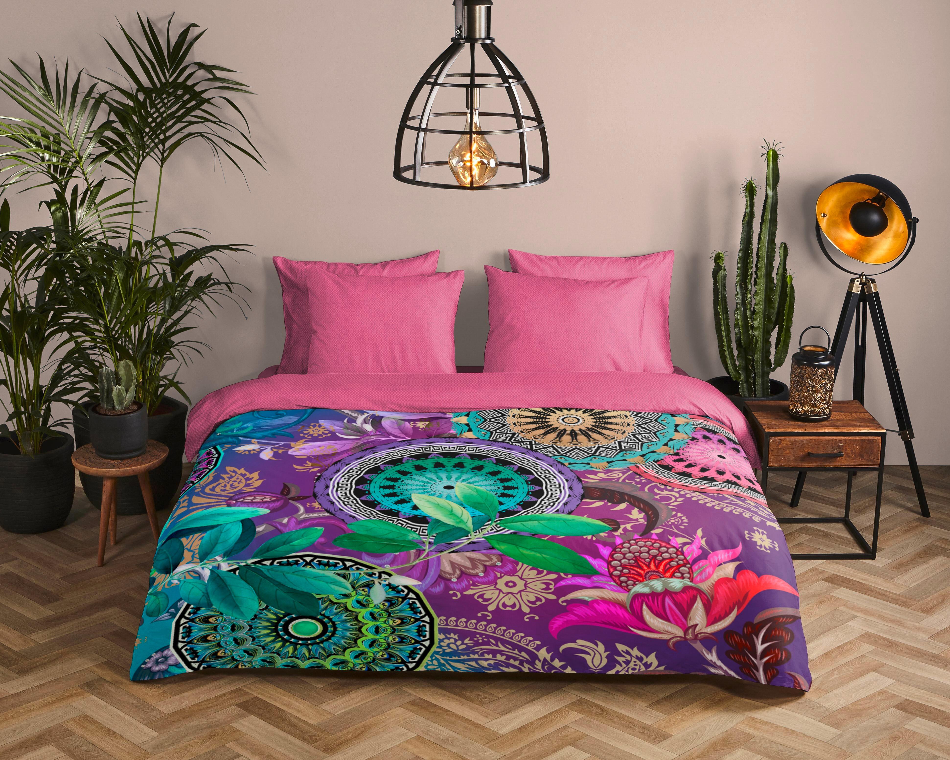 Bettwäsche Axelle Multicolor 140x200 cm - Multicolor, Trend, Textil (140/200cm)