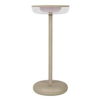 Akku-Tischleuchte 3198711 - Beige, Design, Kunststoff/Metall (10.5/11/26cm) - Näve