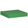 Wandboard Simple B: 23,5 Cm, Grün - Grün, MODERN, Holzwerkstoff/Kunststoff (23,5/3,8/23,5cm)