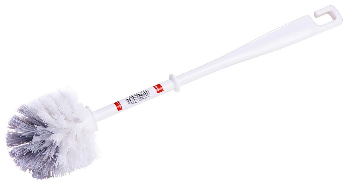 WC-Bürstengarnitur Sani Clean Kunststoff - Weiß, KONVENTIONELL, Kunststoff (8/8/36cm)