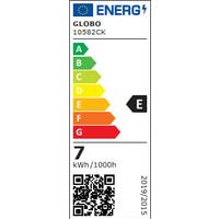 LED ŽIAROVKA 10582CK - číra, sklo (6/10,6cm) - Globo