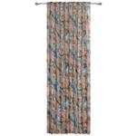 Vorhang mit Stangendurchzug Lotta 140x245 cm Blau/Gelb - Blau/Gelb, MODERN, Textil (140/245cm) - Luca Bessoni