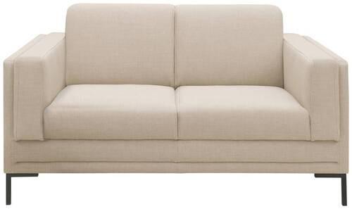 2-sitzer-sofa Looks Vii Beige - Beige/Silberfarben, Design, Textil (155/82/90cm) - LOOKS by W.Joop