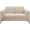 2-sitzer-sofa Looks Vii Beige - Beige/Silberfarben, Design, Textil (155/82/90cm) - LOOKS by W.Joop
