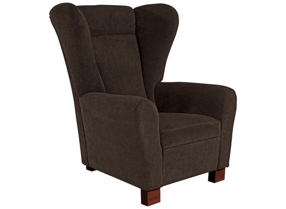 Křeslo Chandler - hnědá, Moderní, kov/dřevo (95/109/97cm) - Ombra Křeslo Chandler - hnědá, Moderní, kov/dřevo (95/109/97cm) - Ombra