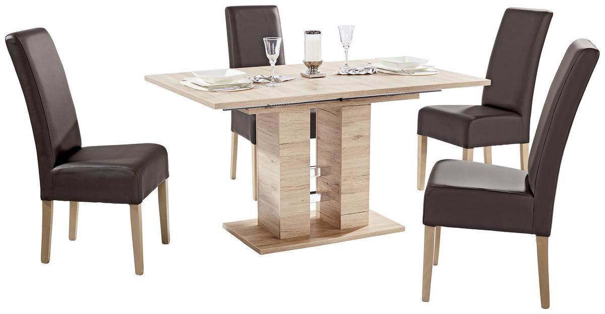 Kihúzható Asztal Helena 140 Az *top Ár* - tölgyfa, Konventionell, faalapú anyag (140-220/76/90cm) - Best Price