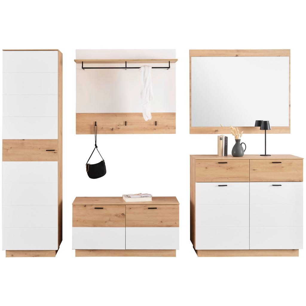 Garderobe Tonale 1, B: 269 cm Artisan Eiche Dekor/Alpinweiss